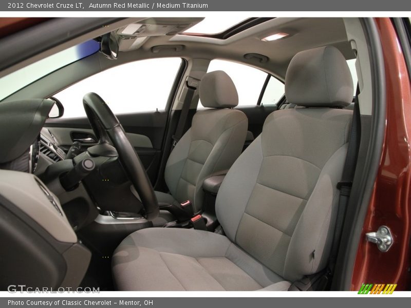  2012 Cruze LT Medium Titanium Interior