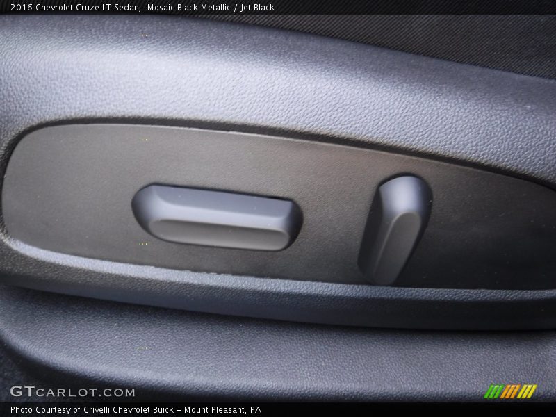 Mosaic Black Metallic / Jet Black 2016 Chevrolet Cruze LT Sedan