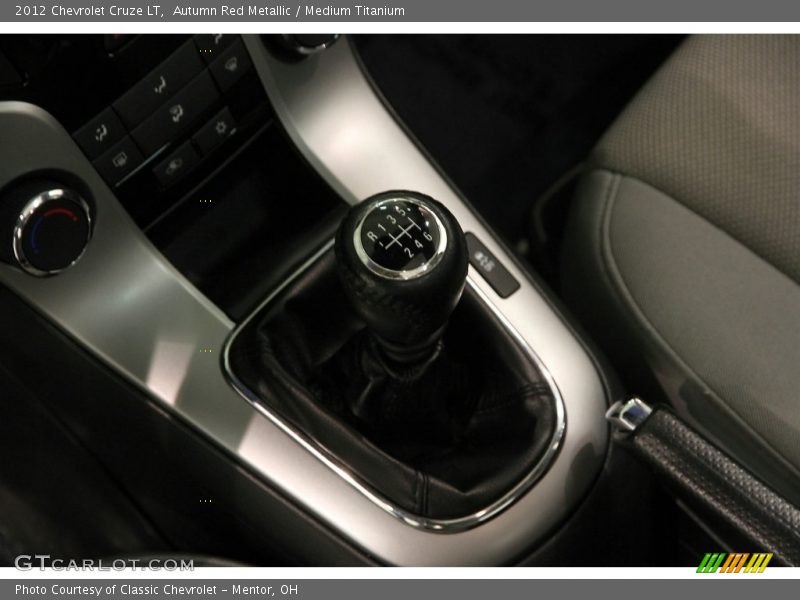  2012 Cruze LT 6 Speed Manual Shifter