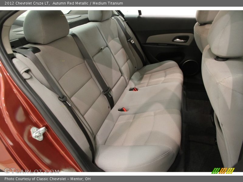 Rear Seat of 2012 Cruze LT