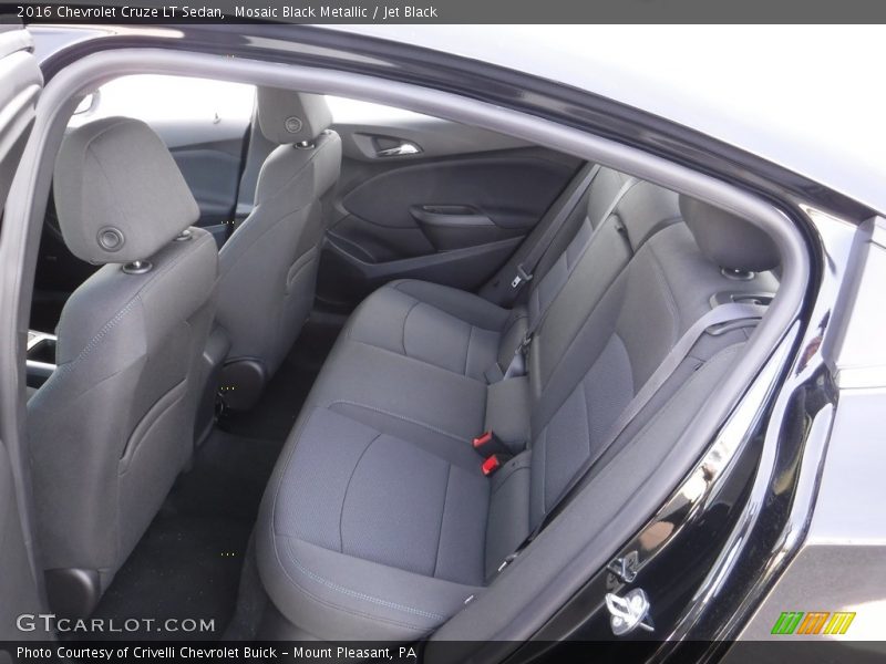 Mosaic Black Metallic / Jet Black 2016 Chevrolet Cruze LT Sedan
