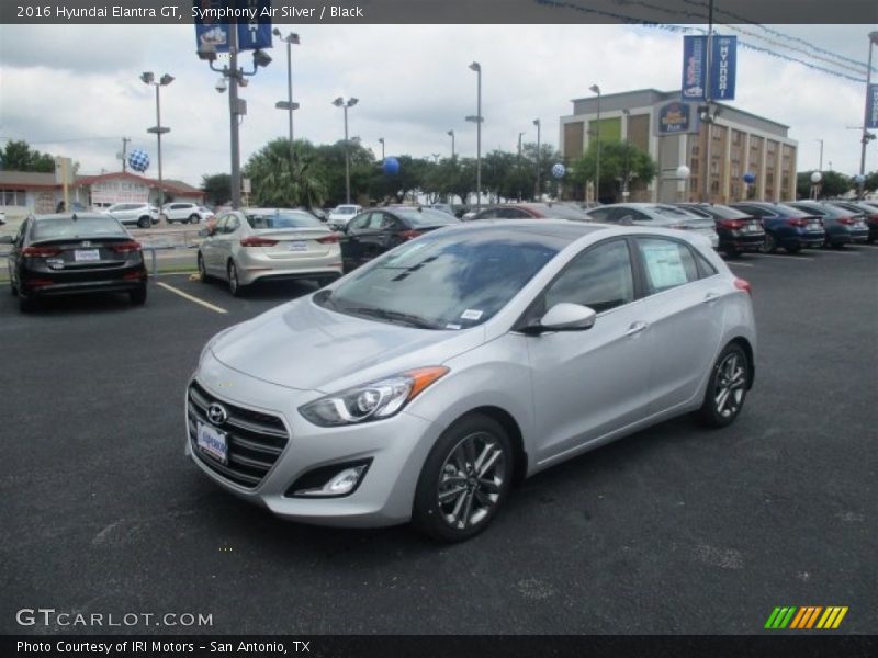 Symphony Air Silver / Black 2016 Hyundai Elantra GT