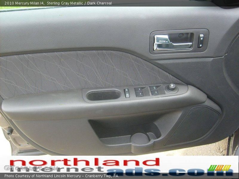 Sterling Gray Metallic / Dark Charcoal 2010 Mercury Milan I4