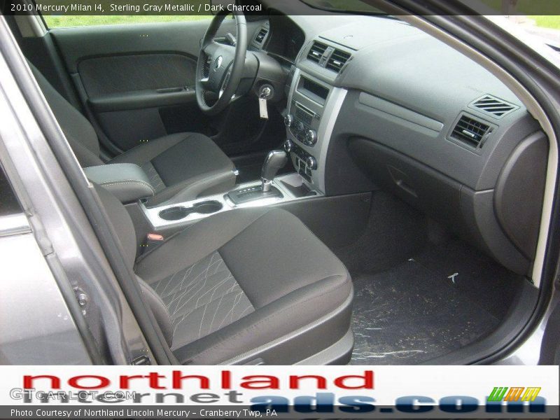 Sterling Gray Metallic / Dark Charcoal 2010 Mercury Milan I4