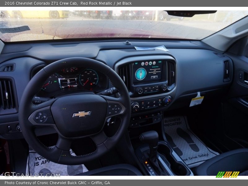 Red Rock Metallic / Jet Black 2016 Chevrolet Colorado Z71 Crew Cab
