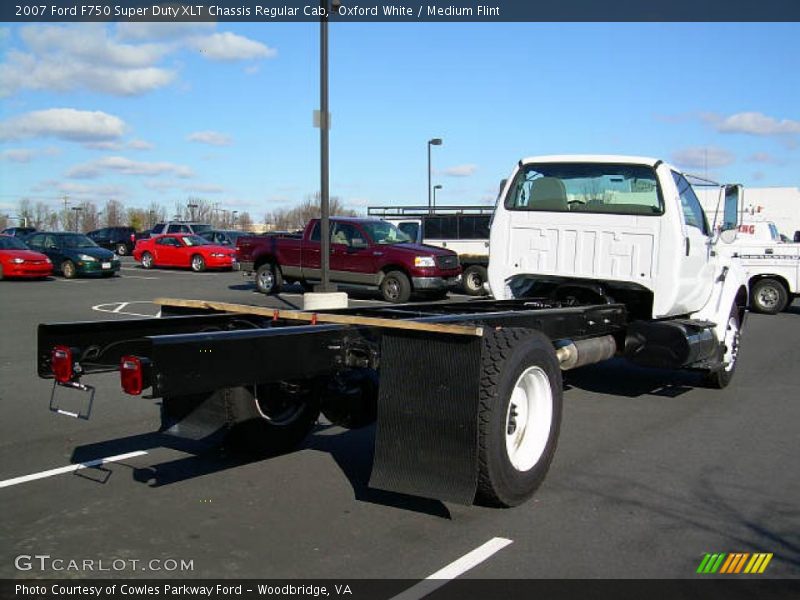 Oxford White / Medium Flint 2007 Ford F750 Super Duty XLT Chassis Regular Cab