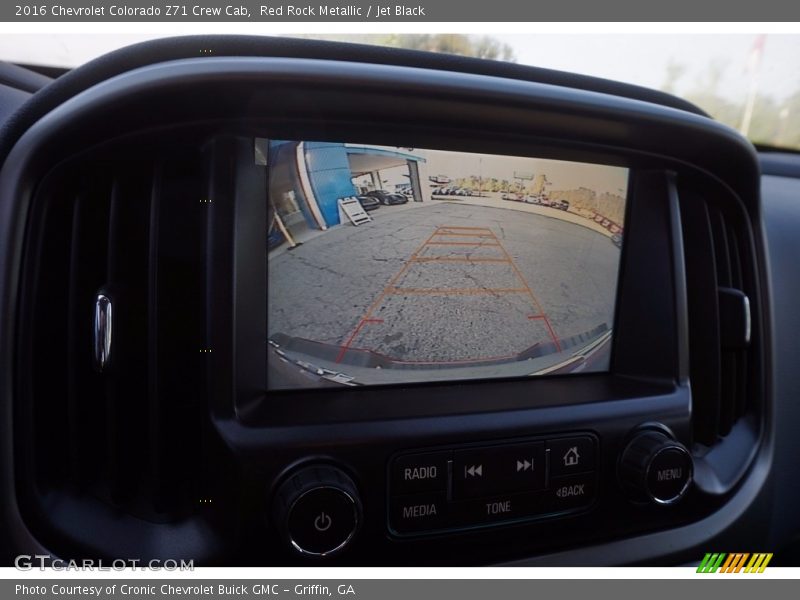 Red Rock Metallic / Jet Black 2016 Chevrolet Colorado Z71 Crew Cab