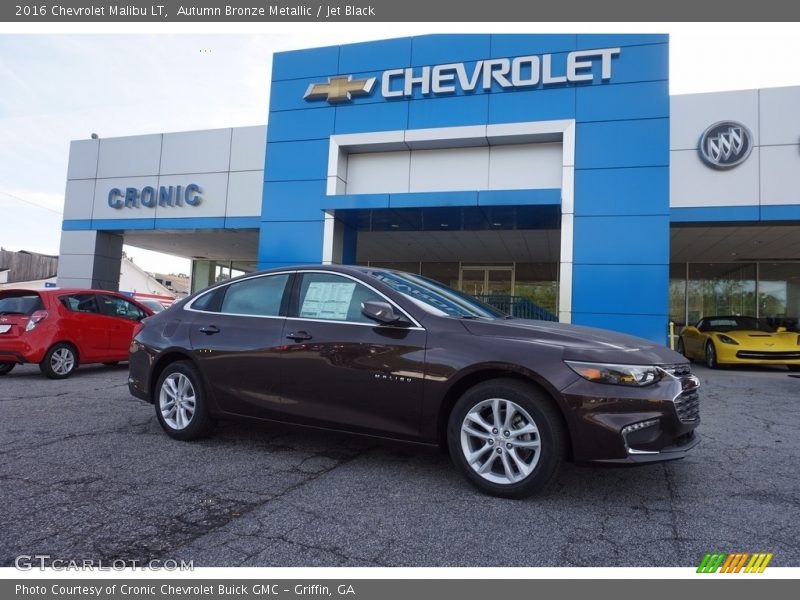 Autumn Bronze Metallic / Jet Black 2016 Chevrolet Malibu LT