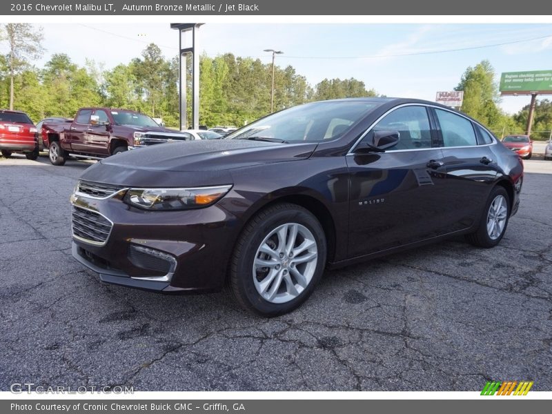 Autumn Bronze Metallic / Jet Black 2016 Chevrolet Malibu LT