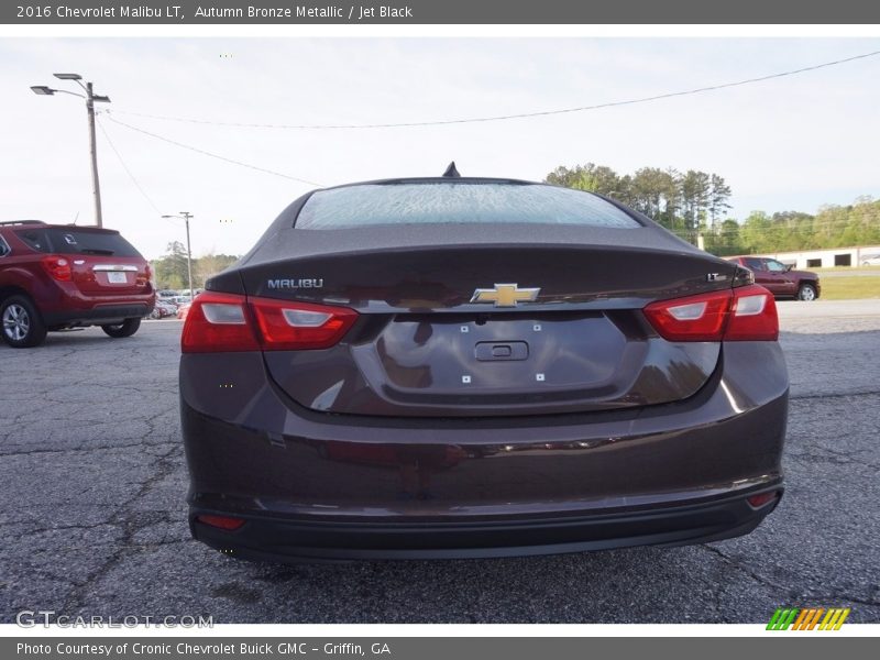 Autumn Bronze Metallic / Jet Black 2016 Chevrolet Malibu LT