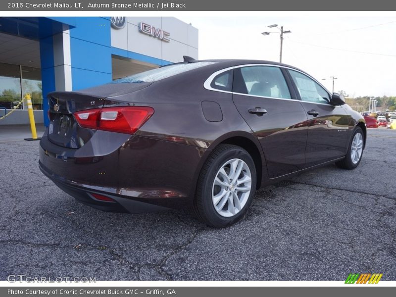 Autumn Bronze Metallic / Jet Black 2016 Chevrolet Malibu LT