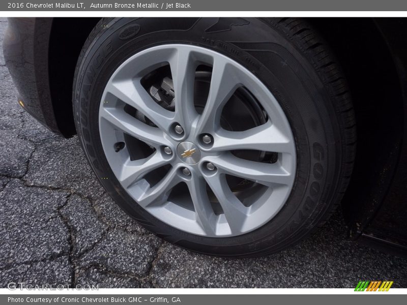 Autumn Bronze Metallic / Jet Black 2016 Chevrolet Malibu LT