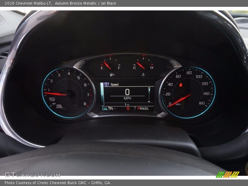 Autumn Bronze Metallic / Jet Black 2016 Chevrolet Malibu LT