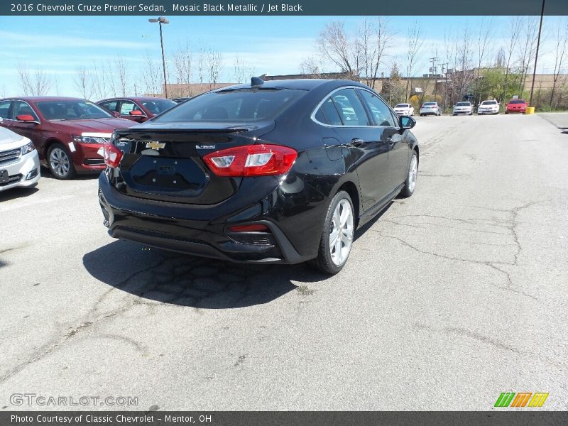 Mosaic Black Metallic / Jet Black 2016 Chevrolet Cruze Premier Sedan