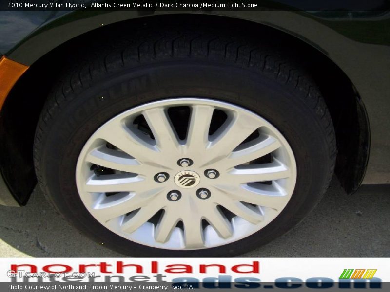 Atlantis Green Metallic / Dark Charcoal/Medium Light Stone 2010 Mercury Milan Hybrid