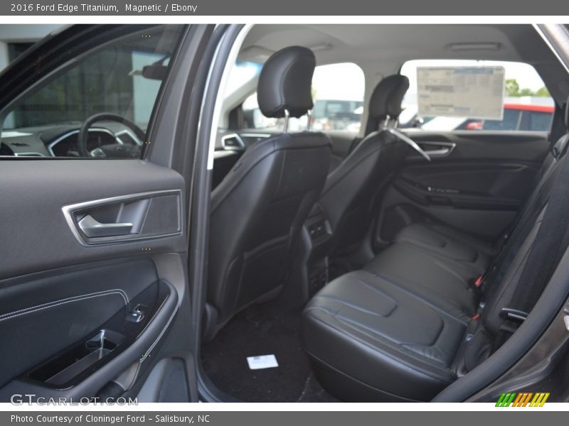 Magnetic / Ebony 2016 Ford Edge Titanium