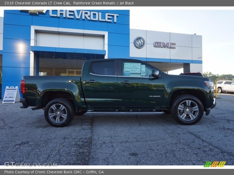  2016 Colorado LT Crew Cab Rainforest Green Metallic