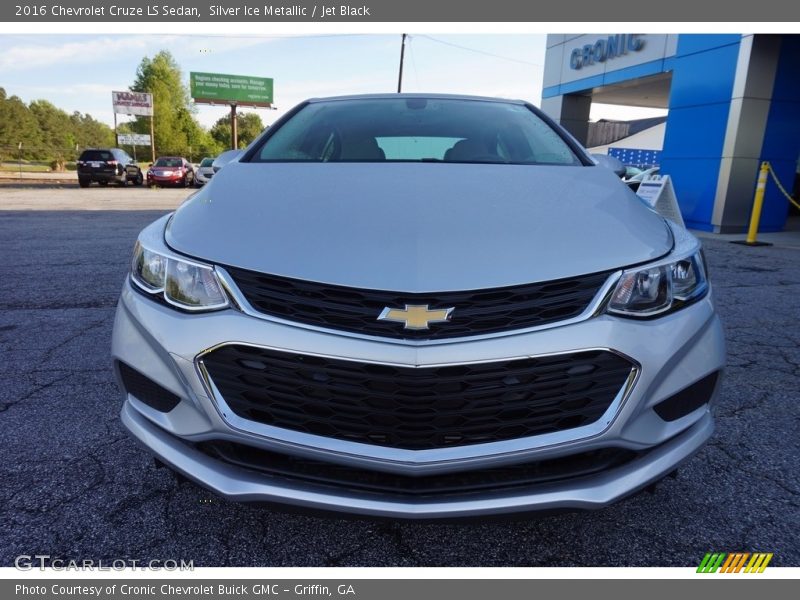 Silver Ice Metallic / Jet Black 2016 Chevrolet Cruze LS Sedan