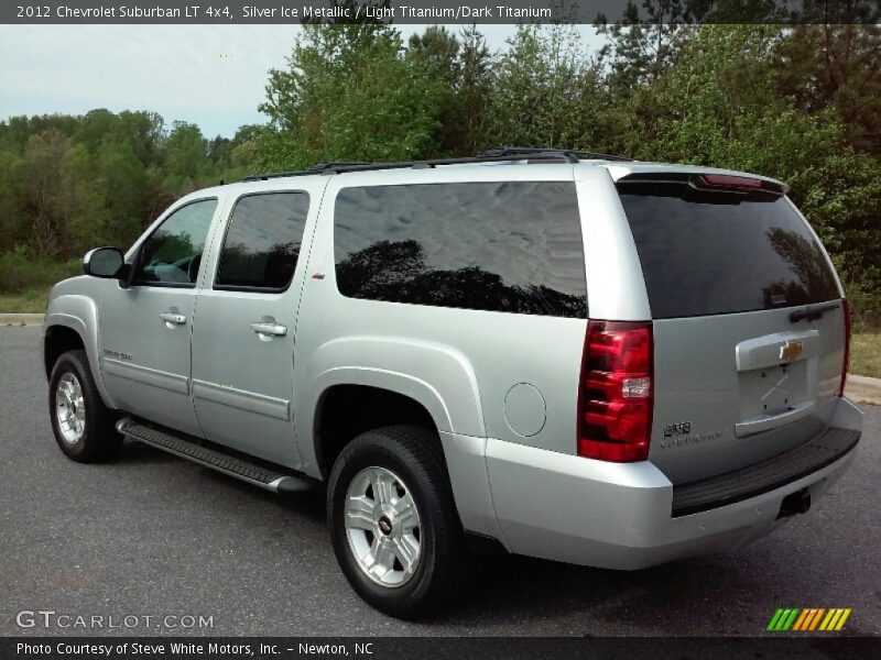 Silver Ice Metallic / Light Titanium/Dark Titanium 2012 Chevrolet Suburban LT 4x4