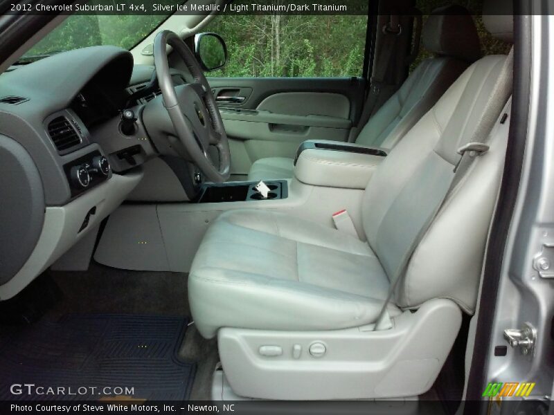 Silver Ice Metallic / Light Titanium/Dark Titanium 2012 Chevrolet Suburban LT 4x4
