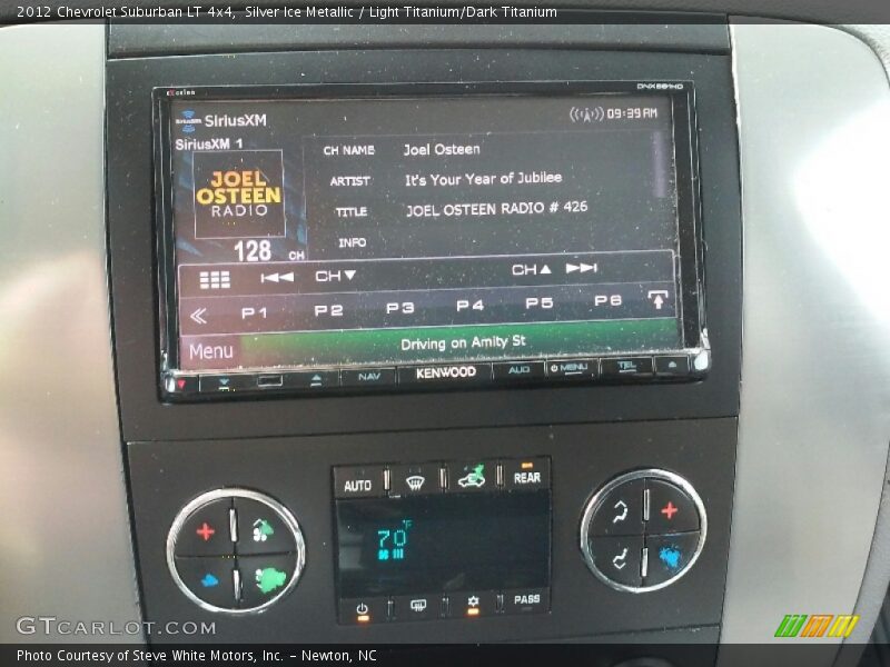 Silver Ice Metallic / Light Titanium/Dark Titanium 2012 Chevrolet Suburban LT 4x4