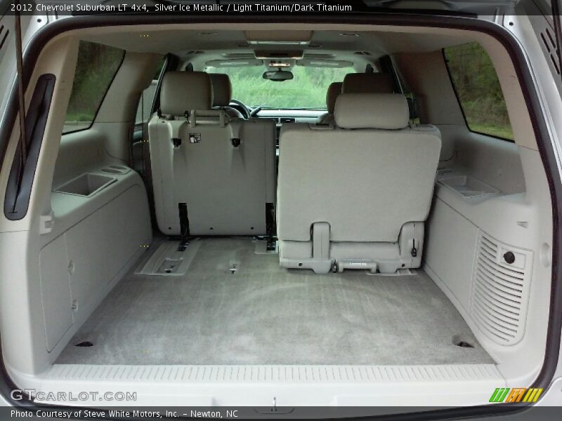 Silver Ice Metallic / Light Titanium/Dark Titanium 2012 Chevrolet Suburban LT 4x4