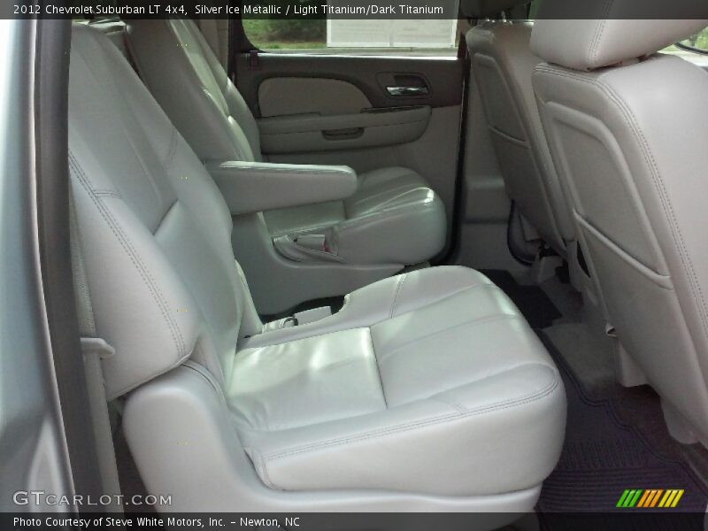 Silver Ice Metallic / Light Titanium/Dark Titanium 2012 Chevrolet Suburban LT 4x4