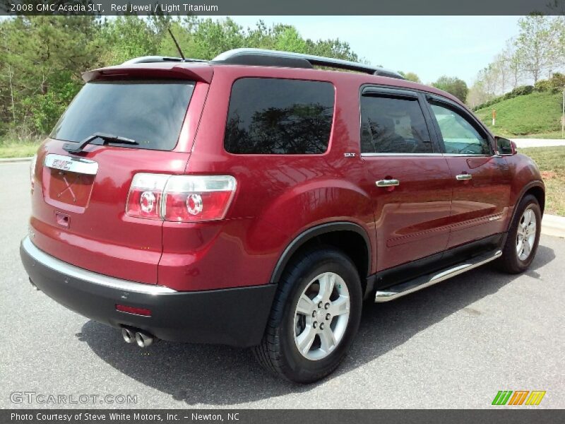 Red Jewel / Light Titanium 2008 GMC Acadia SLT