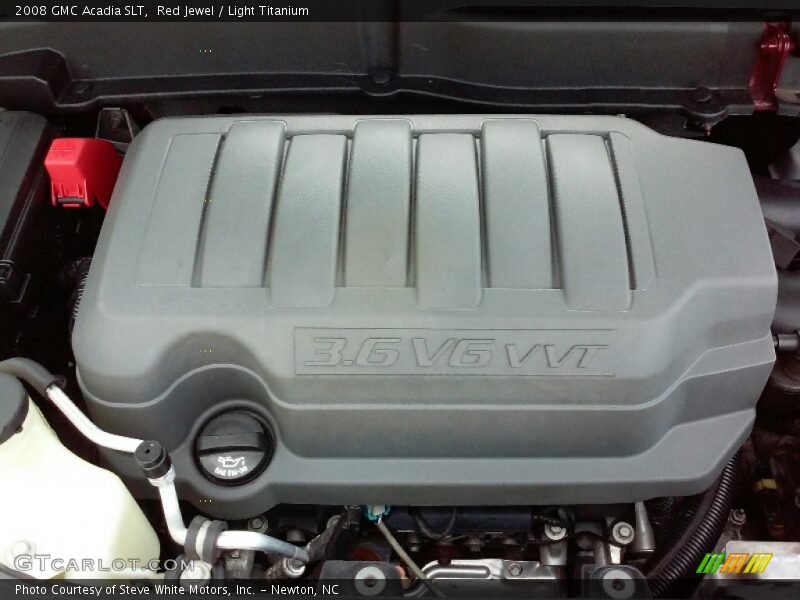 Red Jewel / Light Titanium 2008 GMC Acadia SLT
