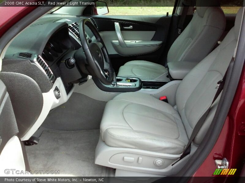 Red Jewel / Light Titanium 2008 GMC Acadia SLT