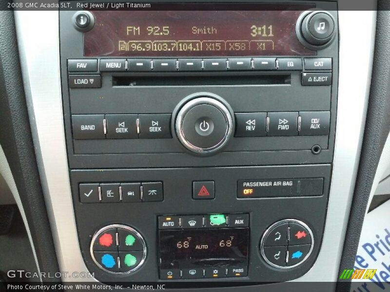 Red Jewel / Light Titanium 2008 GMC Acadia SLT