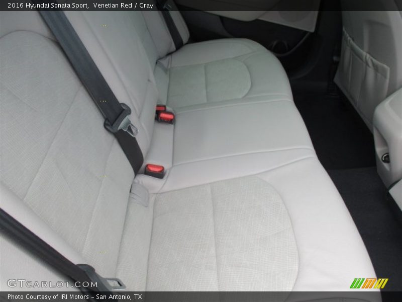 Venetian Red / Gray 2016 Hyundai Sonata Sport