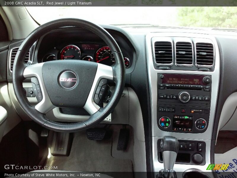 Red Jewel / Light Titanium 2008 GMC Acadia SLT