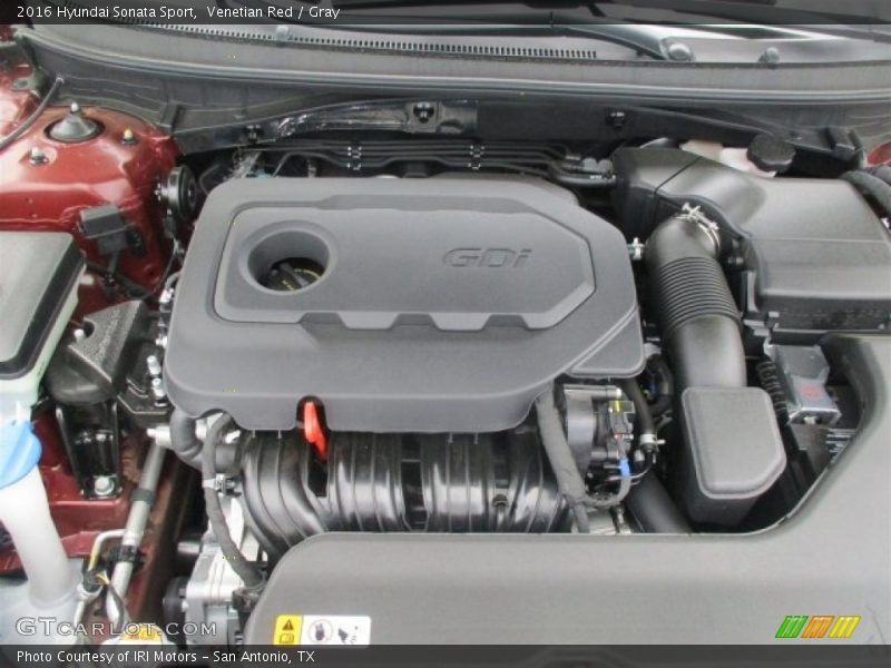 Venetian Red / Gray 2016 Hyundai Sonata Sport