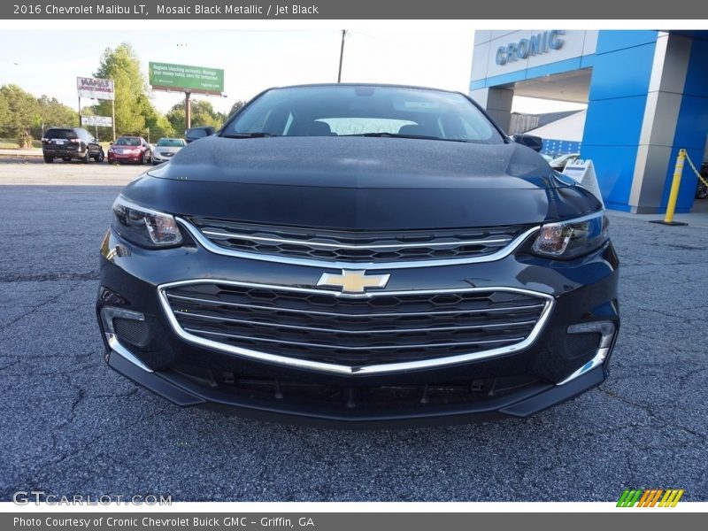 Mosaic Black Metallic / Jet Black 2016 Chevrolet Malibu LT
