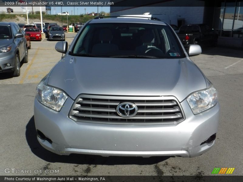 Classic Silver Metallic / Ash 2009 Toyota Highlander V6 4WD