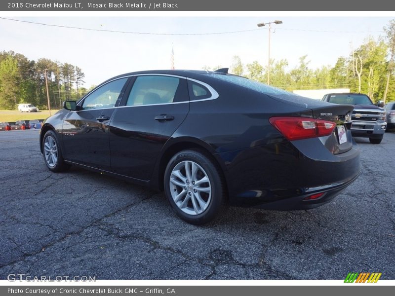 Mosaic Black Metallic / Jet Black 2016 Chevrolet Malibu LT