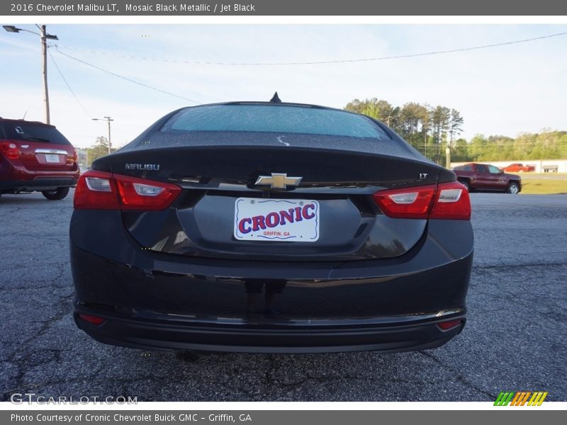 Mosaic Black Metallic / Jet Black 2016 Chevrolet Malibu LT
