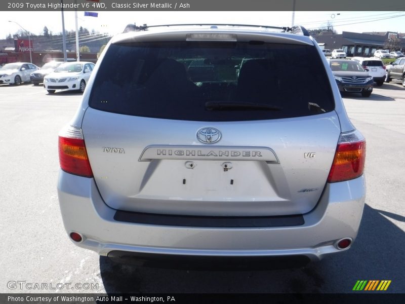 Classic Silver Metallic / Ash 2009 Toyota Highlander V6 4WD
