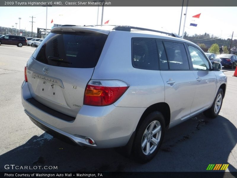 Classic Silver Metallic / Ash 2009 Toyota Highlander V6 4WD