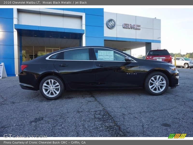 Mosaic Black Metallic / Jet Black 2016 Chevrolet Malibu LT