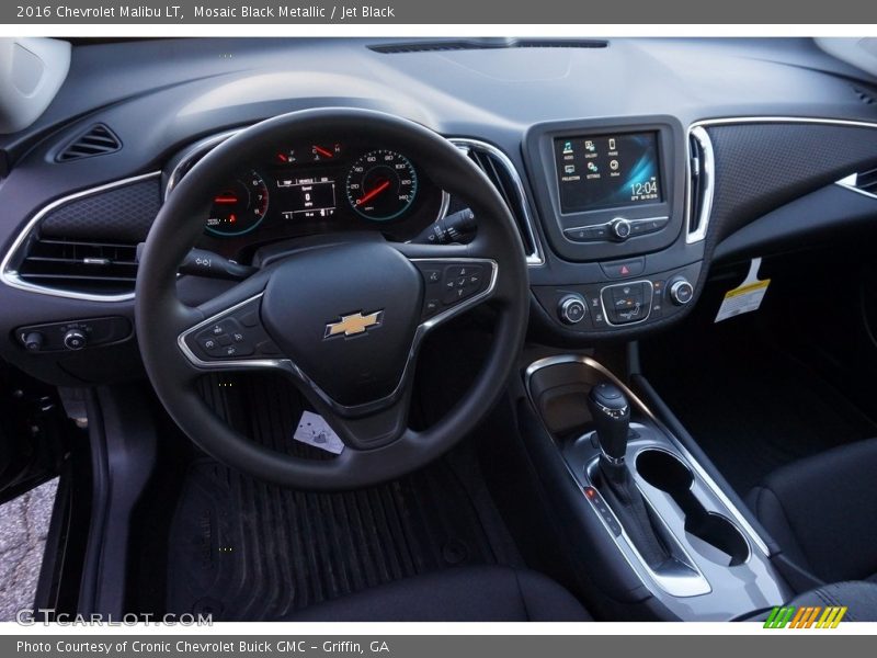 Mosaic Black Metallic / Jet Black 2016 Chevrolet Malibu LT
