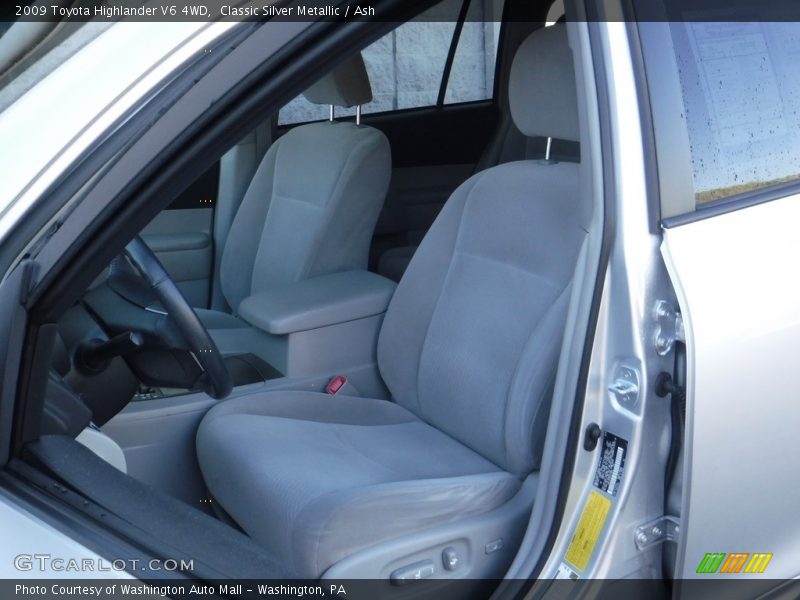 Classic Silver Metallic / Ash 2009 Toyota Highlander V6 4WD