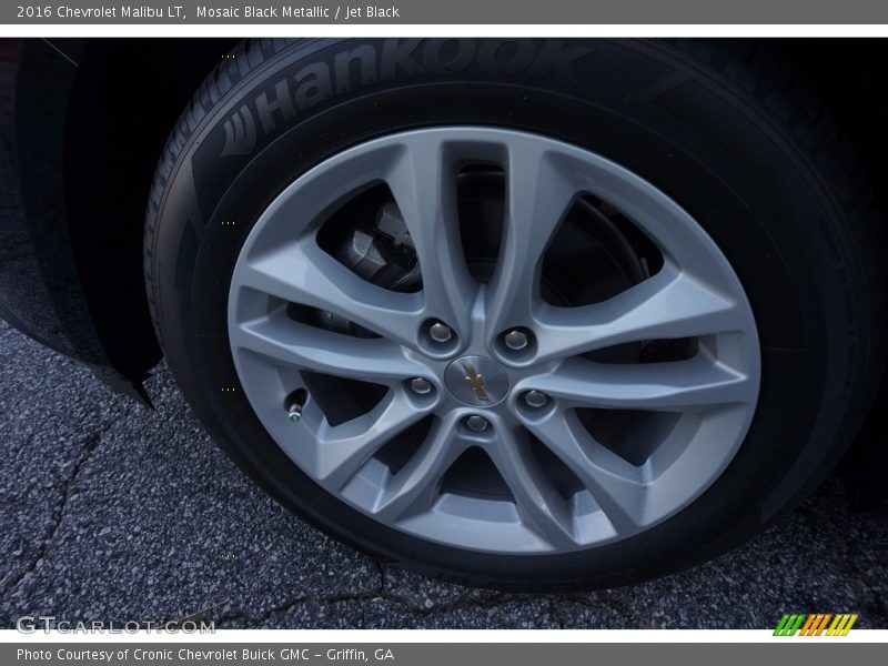 Mosaic Black Metallic / Jet Black 2016 Chevrolet Malibu LT