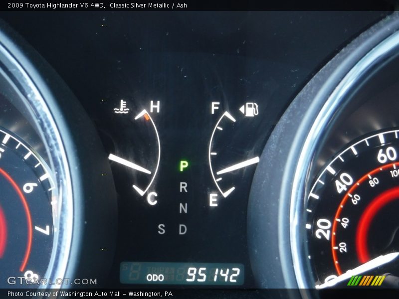 Classic Silver Metallic / Ash 2009 Toyota Highlander V6 4WD
