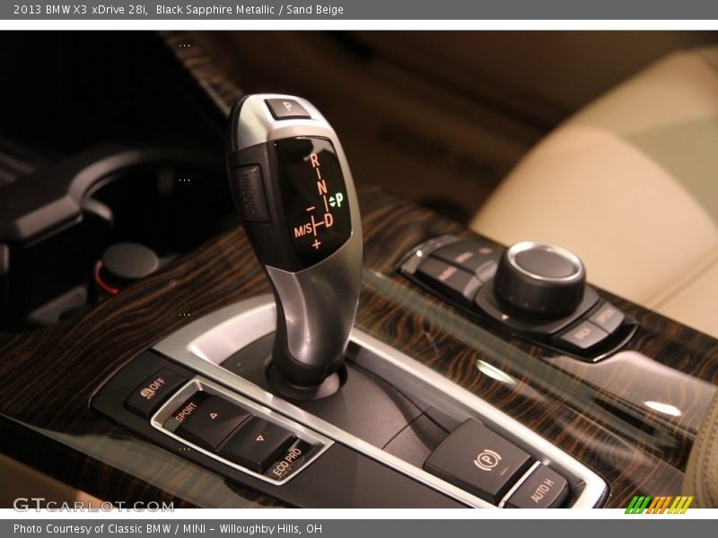 Black Sapphire Metallic / Sand Beige 2013 BMW X3 xDrive 28i