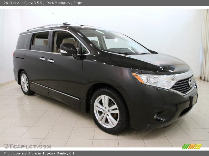 Dark Mahogany / Beige 2013 Nissan Quest 3.5 SL
