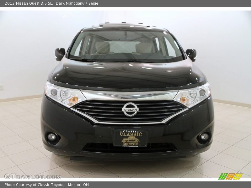 Dark Mahogany / Beige 2013 Nissan Quest 3.5 SL