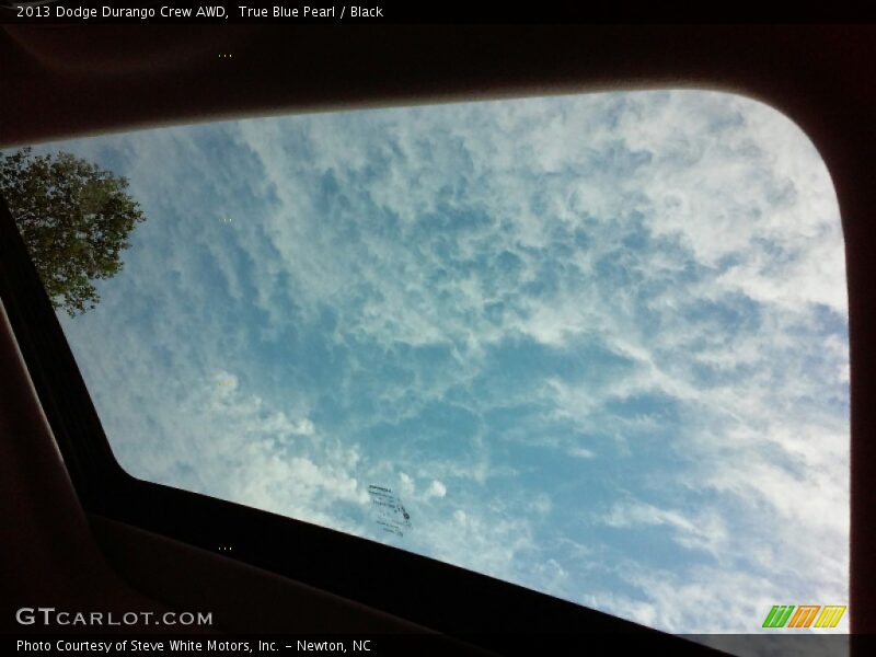 True Blue Pearl / Black 2013 Dodge Durango Crew AWD