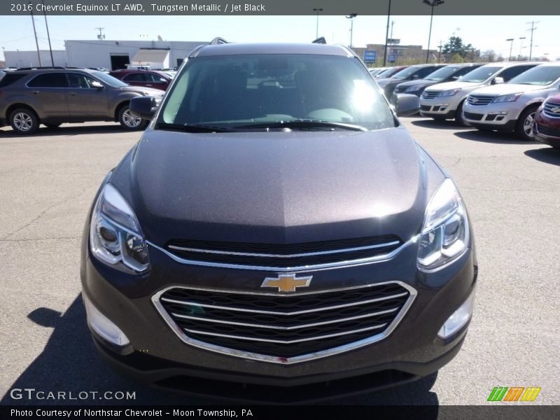 Tungsten Metallic / Jet Black 2016 Chevrolet Equinox LT AWD